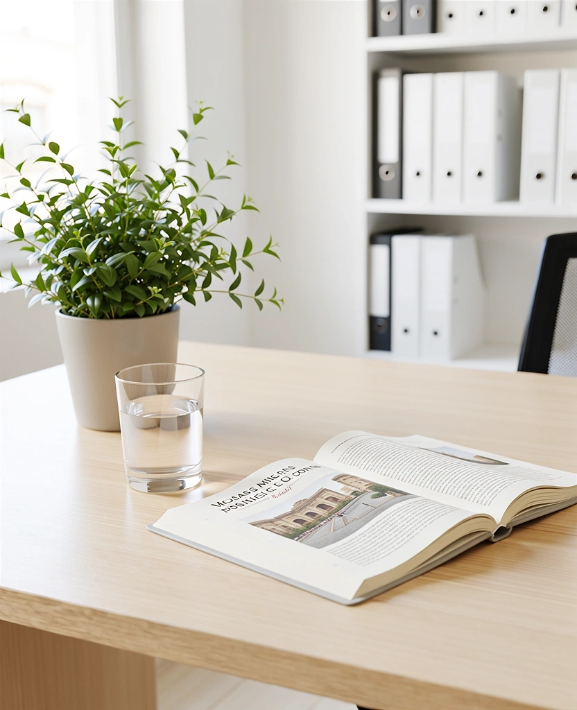 Entorno de trabajo editorial en Málaga